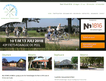 Tablet Screenshot of fiets4daagsedepeel.nl